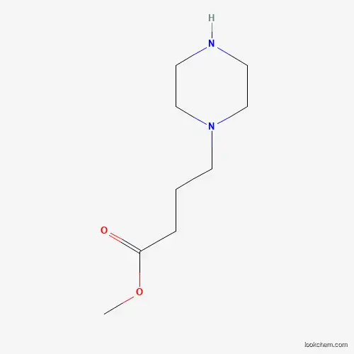 Molecular Structure of 1096345-74-2 (Methyl 4-(piperazin-1-yl)butanoate)