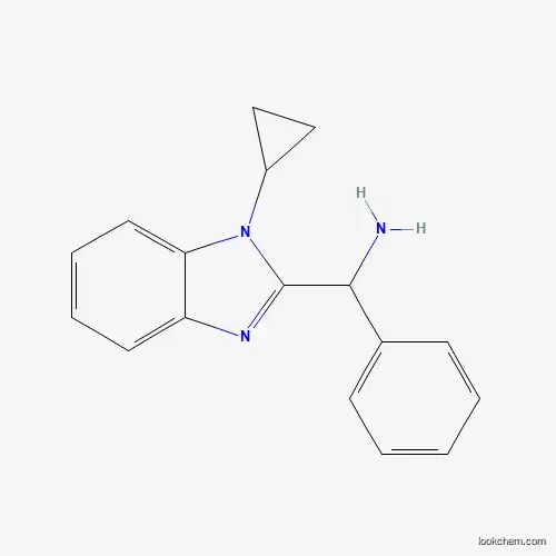 C-(1-Cyclopropyl-1H-benzoimidazol-2-yl)-C-phenyl-methylamine