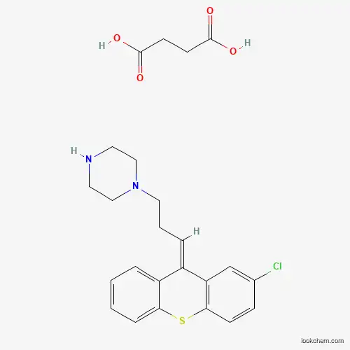 1-[3-(2-Chlorothioxanthen-9-ylidene)propyl]piperazine Succinate