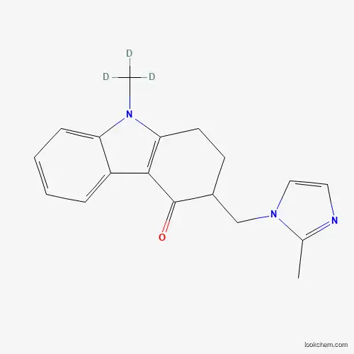 Molecular Structure of 1132757-82-4 (Ondansetron-d3)