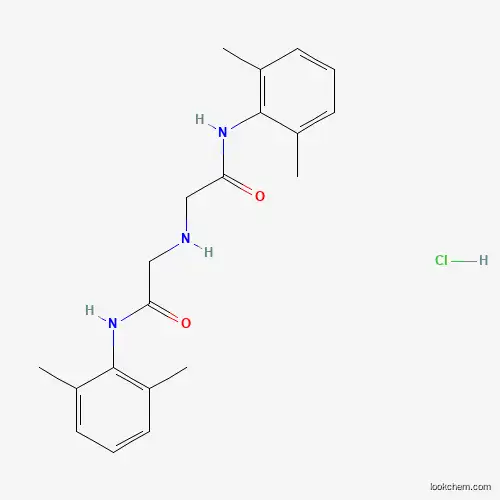Molecular Structure of 1135231-62-7 (N-(2,6-dimethylphenyl)-2-({2-[(2,6-dimethylphenyl)amino]-2-oxoethyl}amino)acetamide hydrochloride)