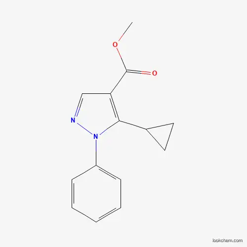 methyl 5-cyclopropyl-1-phenylpyrazole-4-carboxylate