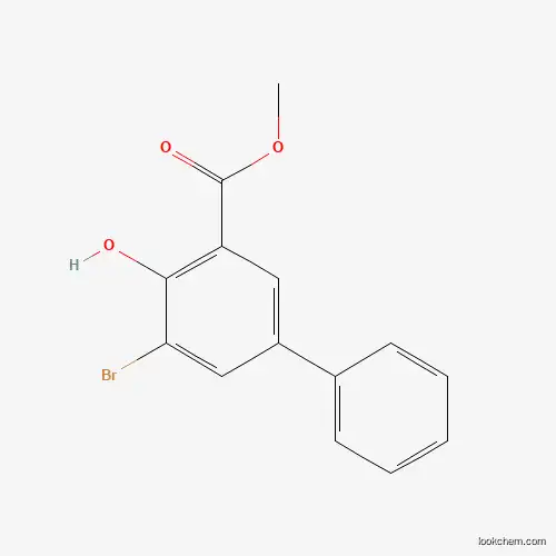 Methyl 3-bromo-2-hydroxy-5-phenylbenzoate