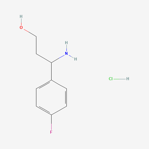 3-AMINO-3-(4-FLUORO-PHENYL)-PROPAN-1-OL HYDROCHLORIDE