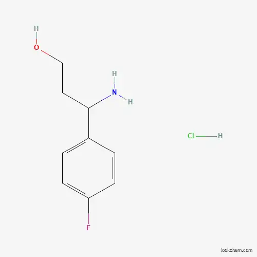 3-AMINO-3-(4-FLUORO-PHENYL)-PROPAN-1-OL HYDROCHLORIDE