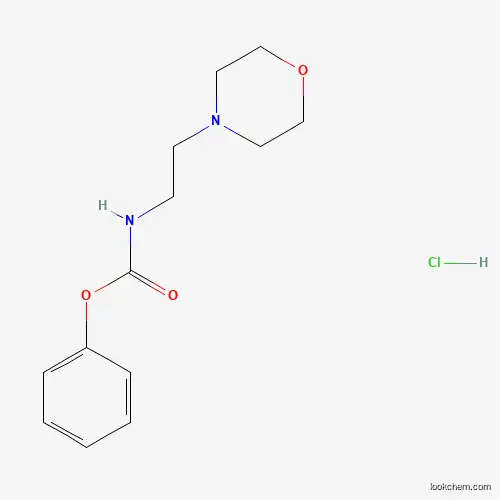 Molecular Structure of 1171158-20-5 (phenyl N-(2-morpholinoethyl)carbamate hydrochloride)