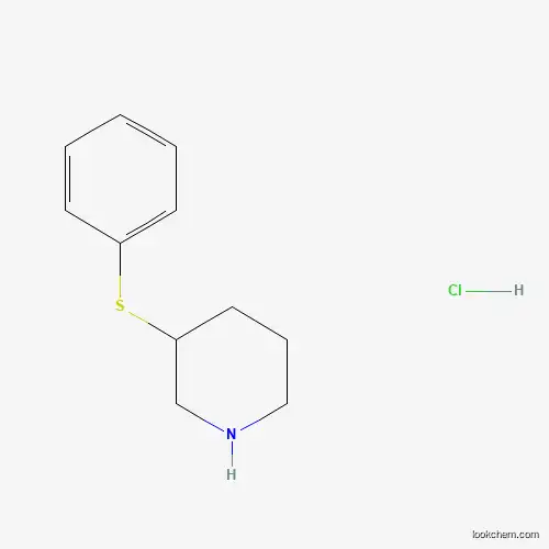 3-Phenylsulfanylpiperidine, HCl