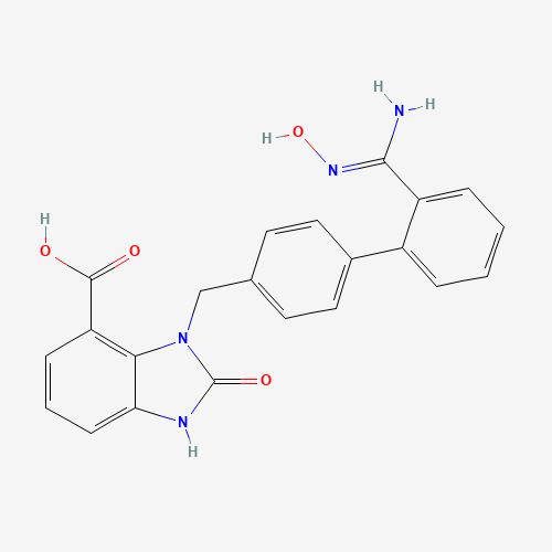 (Z)-3-((2'-(N'-hydroxycarbaMiMidoyl)biphenyl-4-yl)Methyl)-2-oxo-2,3-dihydro-1H-benzo[d]iMidazole-4-carboxylic acid(1174733-90-4)
