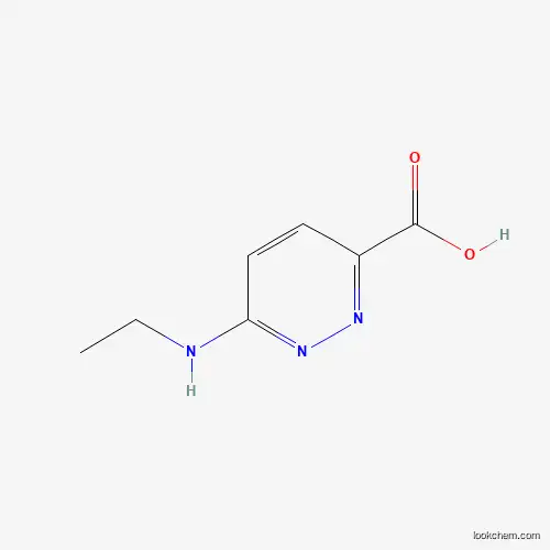 Molecular Structure of 1183245-80-8 (6-(Ethylamino)pyridazine-3-carboxylic acid)