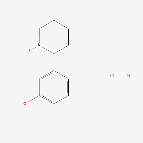 2-(3-methoxyphenyl)piperidine hydrochloride