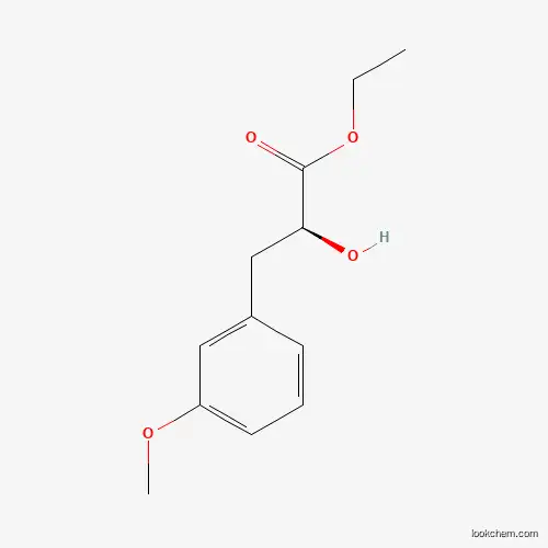 Molecular Structure of 1187926-95-9 ((S)-2-Hydroxy-3-(3-methoxy-phenyl)-propionic acid ethyl ester)