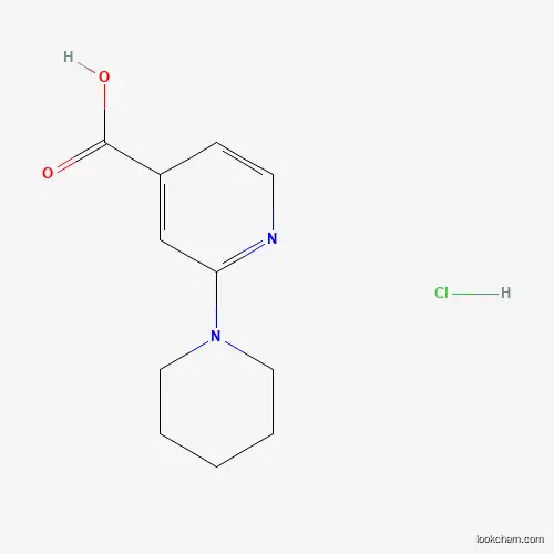 Molecular Structure of 1187932-67-7 (3,4,5,6-Tetrahydro-2H-[1,2']bipyridinyl-4'-carboxylic acid hydrochloride)