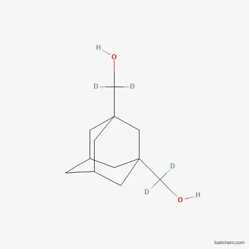 Molecular Structure of 1189876-34-3 (1,3-Adamantanedimethanol-d4)