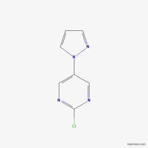 PyriMidine, 2-chloro-5-(1H-pyrazol-1-yl)-