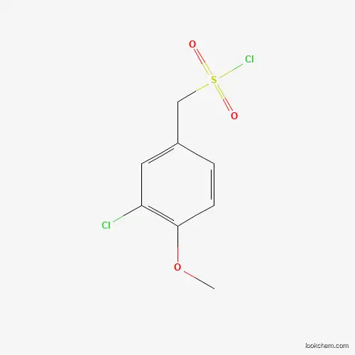 (3-chloro-4-methoxyphenyl)methanesulfonyl chloride