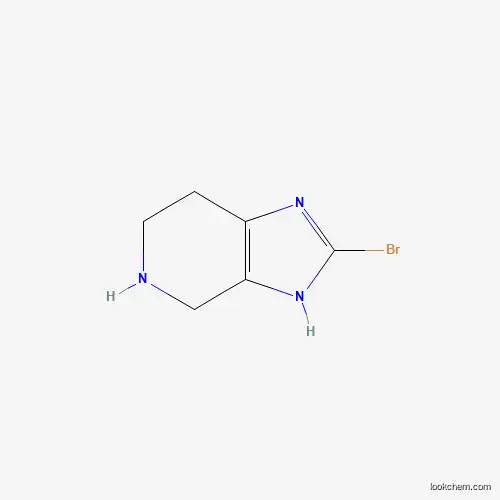 Molecular Structure of 1196144-97-4 (2-Bromo-4,5,6,7-tetrahydro-3H-imidazo[4,5-C]pyridine)