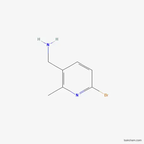 C-(6-BroMo-2-Methyl-pyridin-3-yl)-MethylaMine