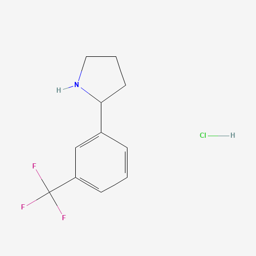 2-(3-(TRIFLUOROMETHYL)PHENYL)PYRROLIDINE HYDROCHLORIDE