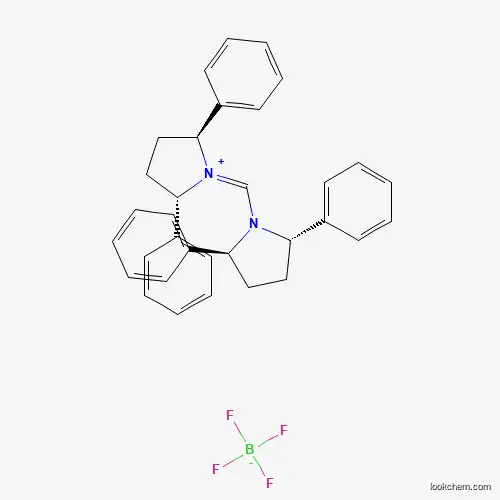 Best price/ (2S,5S)-1-{[(2S,5S)-2,5-Diphenylpyrrolidin-1-yl]methylene}-2,5-diphenylpyrrolidinium tetrafluoroborate, min. 97%  CAS NO.1204324-10-6