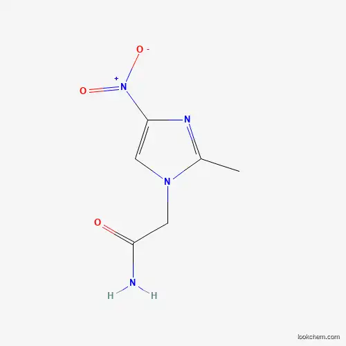 Molecular Structure of 120799-99-7 (2-(2-methyl-4-nitro-1H-imidazol-1-yl)acetamide)