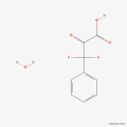 3,3-DIFLUORO-3-PHENYL-2-OXOPROPIONIC ACID MONOHYDRATE