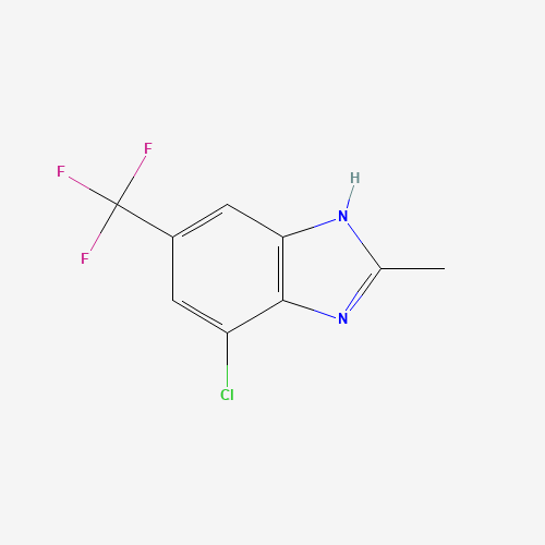 4-CHLORO-2-METHYL-6-TRIFLUOROMETHYL-1H-BENZIMIDAZOLE