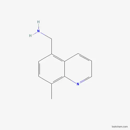 Molecular Structure of 1211489-11-0 ((8-Methylquinolin-5-yl)methanamine)