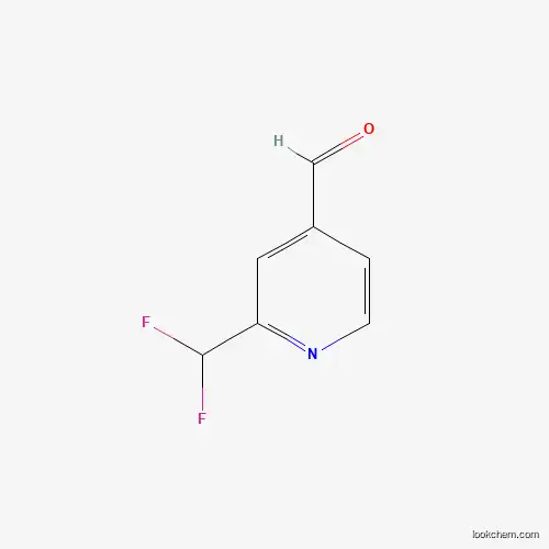 2-(Difluoromethyl)pyridine-4-carboxaldehyde, 2-(Difluoromethyl)-4-formylpyridine