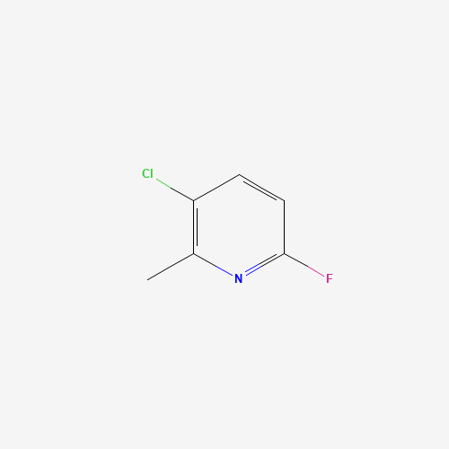 3-CHLORO-6-FLUORO-2-METHYLPYRIDINE