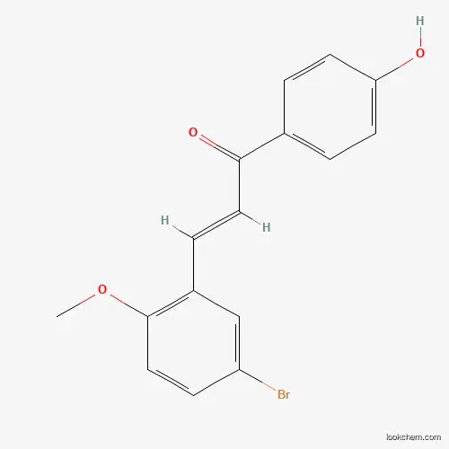 3-(5-BROMO-2-METHOXYPHENYL)-1-(4-HYDROXYPHENYL)-2-PROPEN-1-ONE