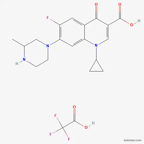 Molecular Structure of 1215348-50-7 (Desmethoxy Gatifloxacin Trifluoroacetate)