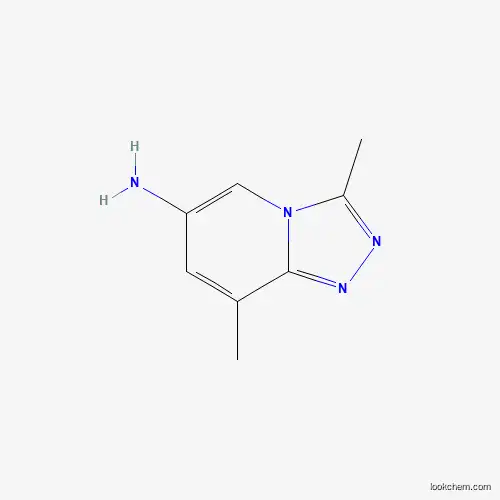3,8-dimethyl-[1,2,4]triazolo[4,3-a]pyridin-6-amine