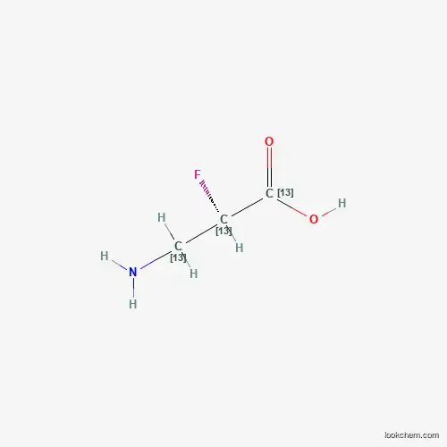(2R)-3-Amino-2-fluoropropanoic Acid-[13C3]