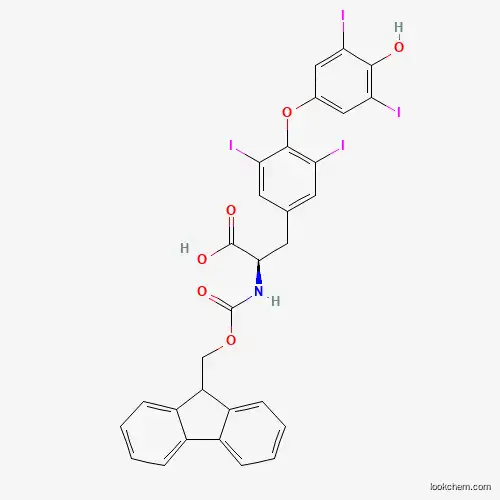 Molecular Structure of 1217630-45-9 (Fmoc-d-thyroxine)
