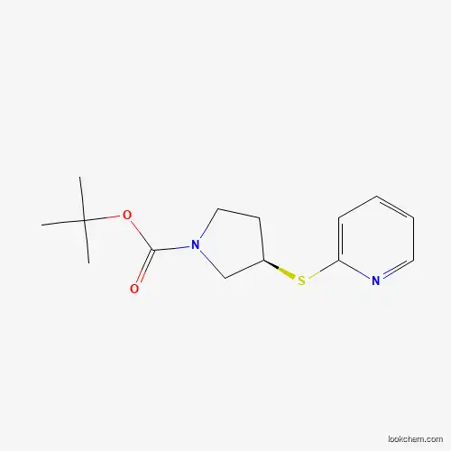 (R)-tert-Butyl 3-(pyridin-2-ylthio)pyrrolidine-1-carboxylate