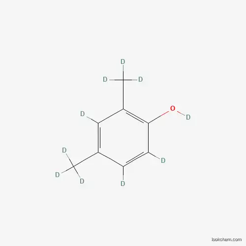 Molecular Structure of 1219794-86-1 (2,4-Dimethylphenol-d10)