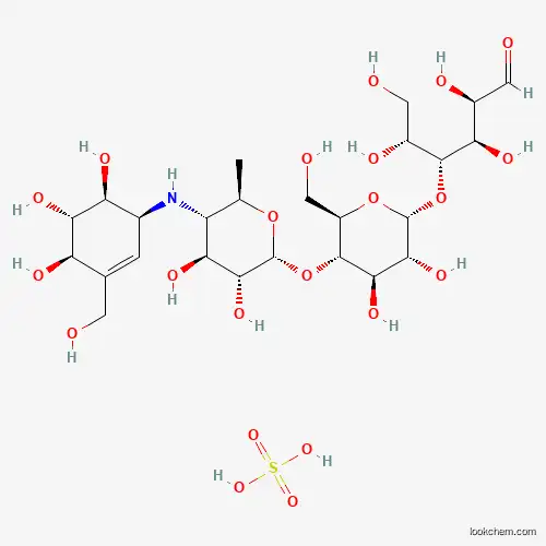 Molecular Structure of 1221158-13-9 (Acarbose sulfate)