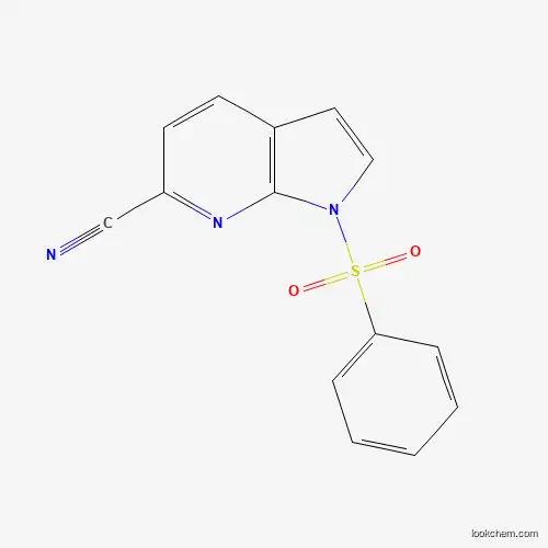 1-(Phenylsulphonyl)-6-cyano-7-azaindole