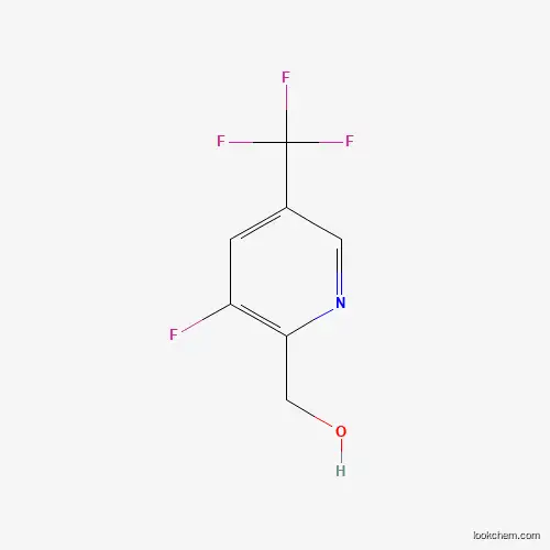 Molecular Structure of 1227515-52-7 ([3-Fluoro-5-(trifluoromethyl)pyridin-2-yl]methanol)