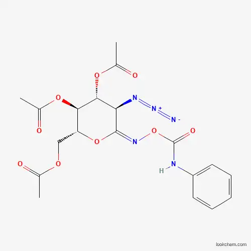 2-Azido-2-deoxy-N-[[(phenylamino)carbonyl]oxy]-D-gluconimidic Acid δ-Lactone, 3,4,6-Triacetate