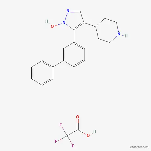 Piperidine, 4-(5-[1,1'-biphenyl]-3-yl-1-hydroxy-1H-pyrazol-4-yl)-