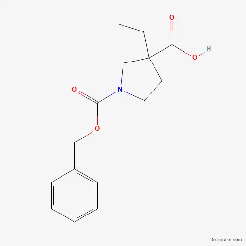 1-Benzyl 3-ethyl pyrrolidine-1,3-dicarboxylate