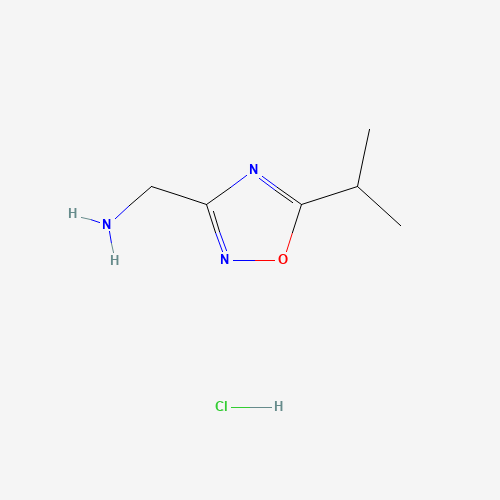 1-(5-Isopropyl-1,2,4-oxadiazol-3-yl)methanamine hydrochloride