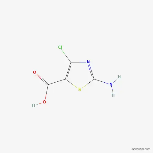 Molecular Structure of 1255772-87-2 (2-Amino-4-chloro-1,3-thiazole-5-carboxylic acid)