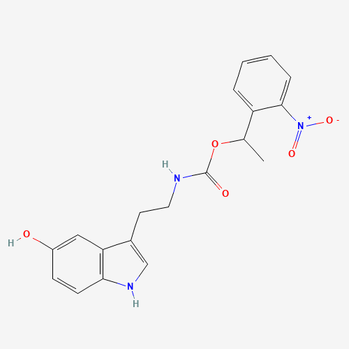 3-((N)-1-(2-Nitrophenyl)ethylcarboxy)-(2-Aminoethyl)-1H-indol-5-ol(1257326-22-9)