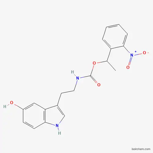 3-((N)-1-(2-Nitrophenyl)ethylcarboxy)-(2-Aminoethyl)-1H-indol-5-ol