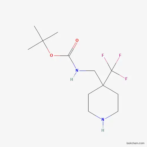 4-Trifluoromethyl-4-Boc-aminomethylpiperidine