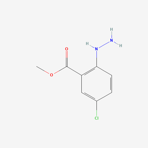 methyl 5-chloro-2-hydrazinylbenzoate(1261105-30-9)