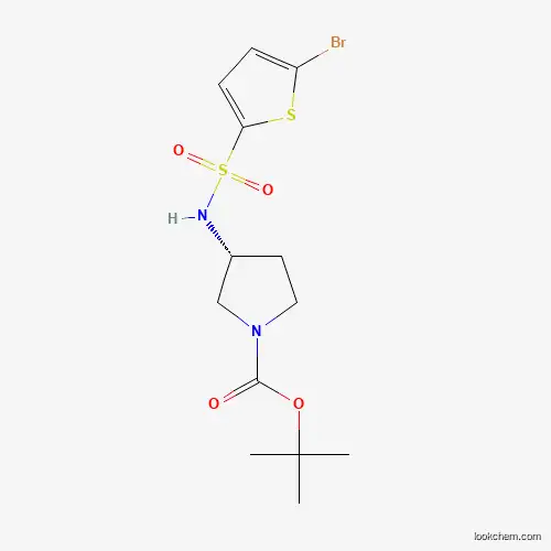 (R)-tert-Butyl 3-(5-bromothiophene-2-sulfonamido)pyrrolidine-1-carboxylate