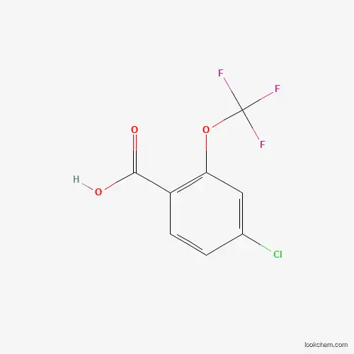 4-chloro-2-trifluoromethoxybenzoic acid cas no. 1261605-70-2 956%